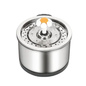 Stainless Steel 5L Plastic Dog Water Drinking Filters Automatic Cat Water Fountain