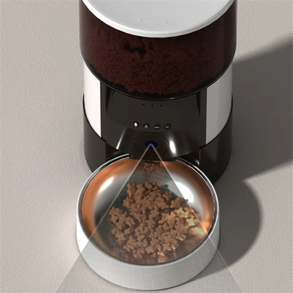 2026 Auto Intelligent Electronic Pet Food Feeder Pet Food Dispenser