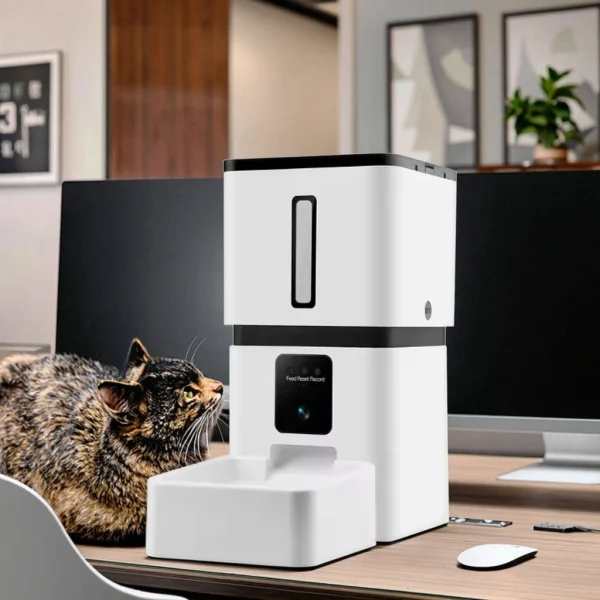 OEM/ODM Customized 4L/6L Smart Pet Food Dispenser Feeder Bowl