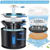Stainless Steel Automatic Dog Drinking Feeder Cat Dog Pet Water Drink Fountain
