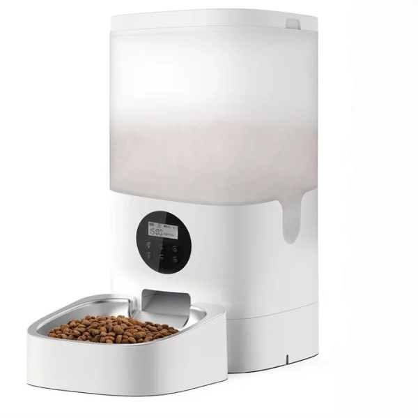 OEM Customizable Timed Automatic Cat Dog Food Dispenser Feeder