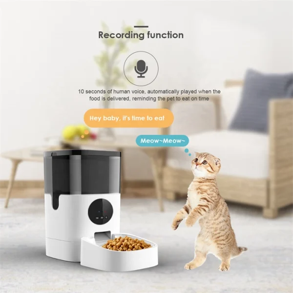 Automatic Smart Programmable Pet Feeder Dog/Cat Pet Food Dispenser