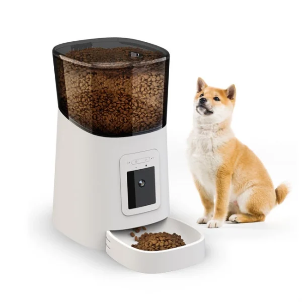 Modern 4L WiFi Smart Dog Cat Pet Food Dispenser