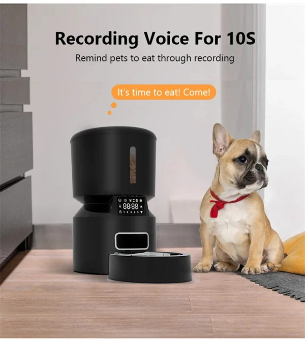 App Control Smart Automatic Pet Feeder Wifi Cat Dog Food Dispenser