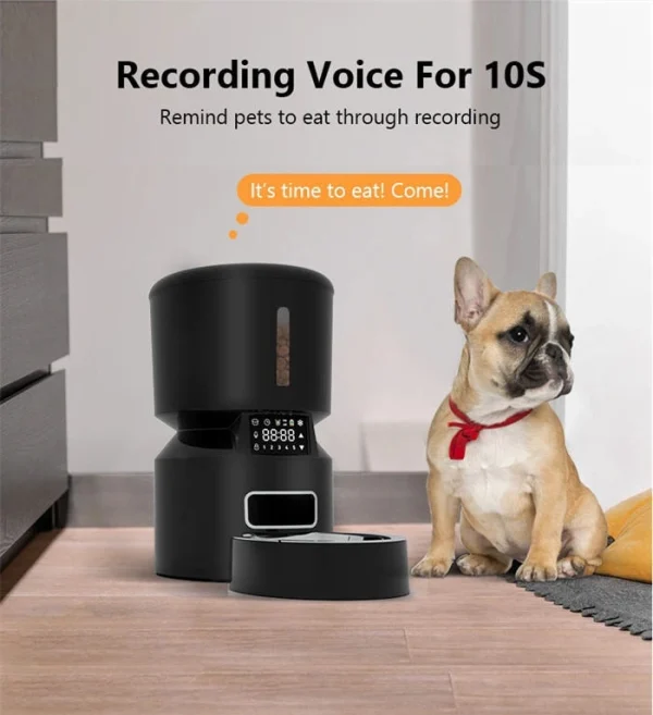 App Controlled Automatic Smart Dog Cat Food Dispenser