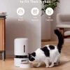 Auto Cat Dog Pet Feeder 1080P HD Video Night Vision 5G WiFi