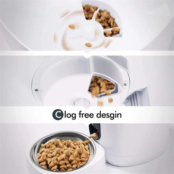 Automatic Smart Programmable Pet Feeder Dog/Cat Pet Food Dispenser