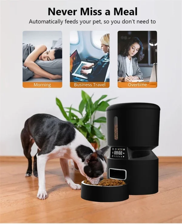 App Controlled Automatic Smart Dog Cat Food Dispenser