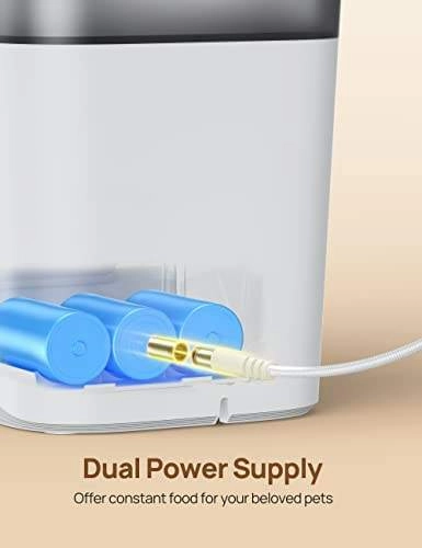 OEM Auto Smart 3L/12.7 Cups Pet Cat Dog Food Dispenser