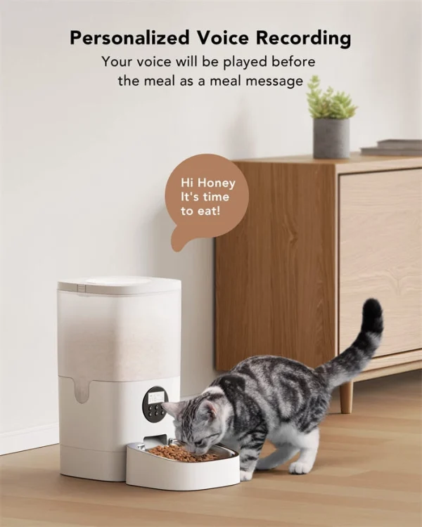 Wholesale 4L/6L Cats Dog Food Feeder Smart Automatic Pet Food Feeder