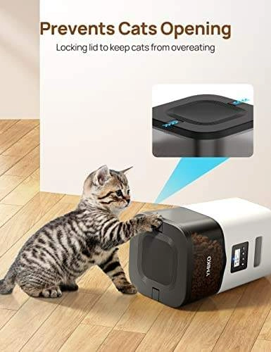 OEM Auto Smart 3L/12.7 Cups Pet Cat Dog Food Dispenser